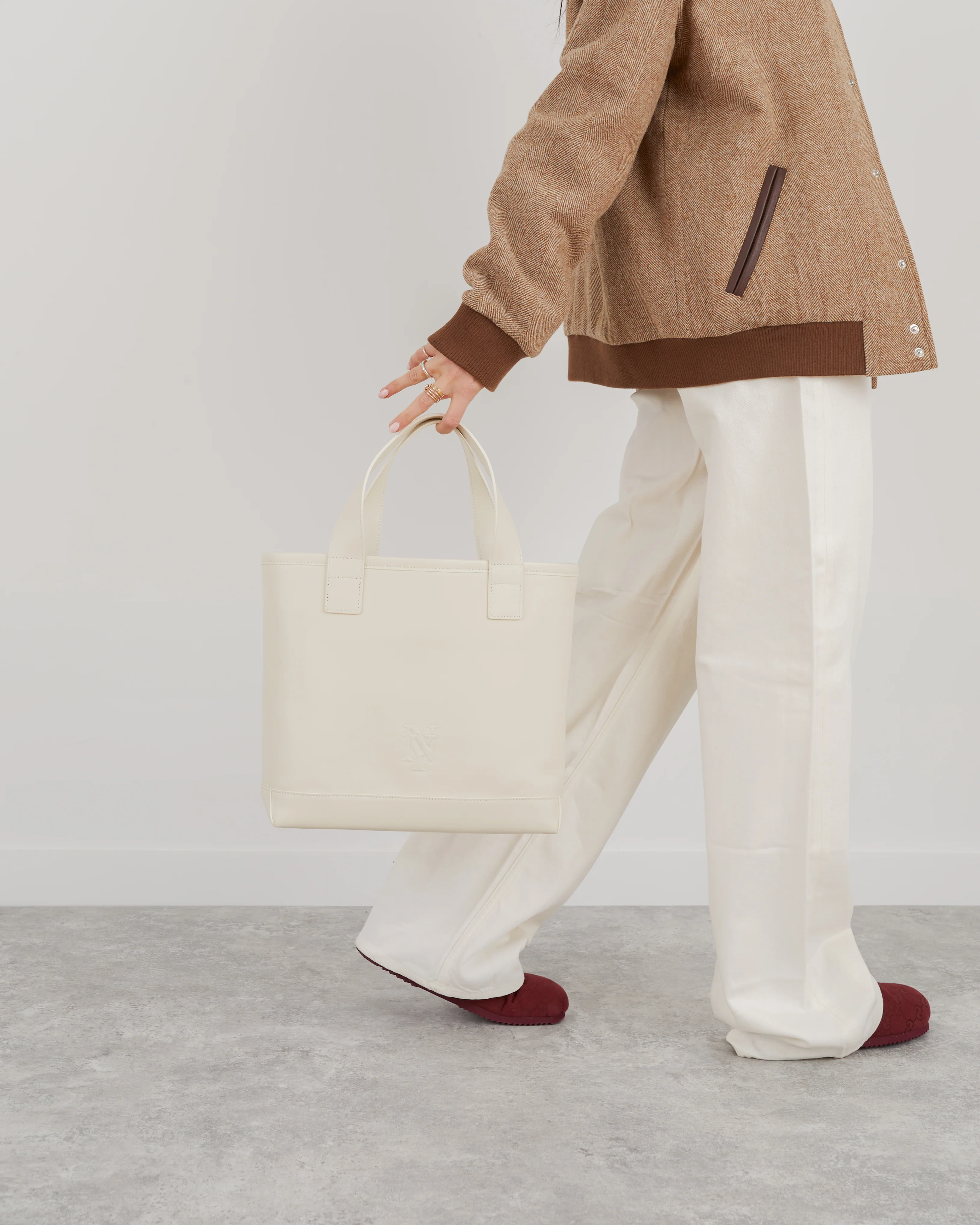 Motto Leather Mini Tote - Image 10