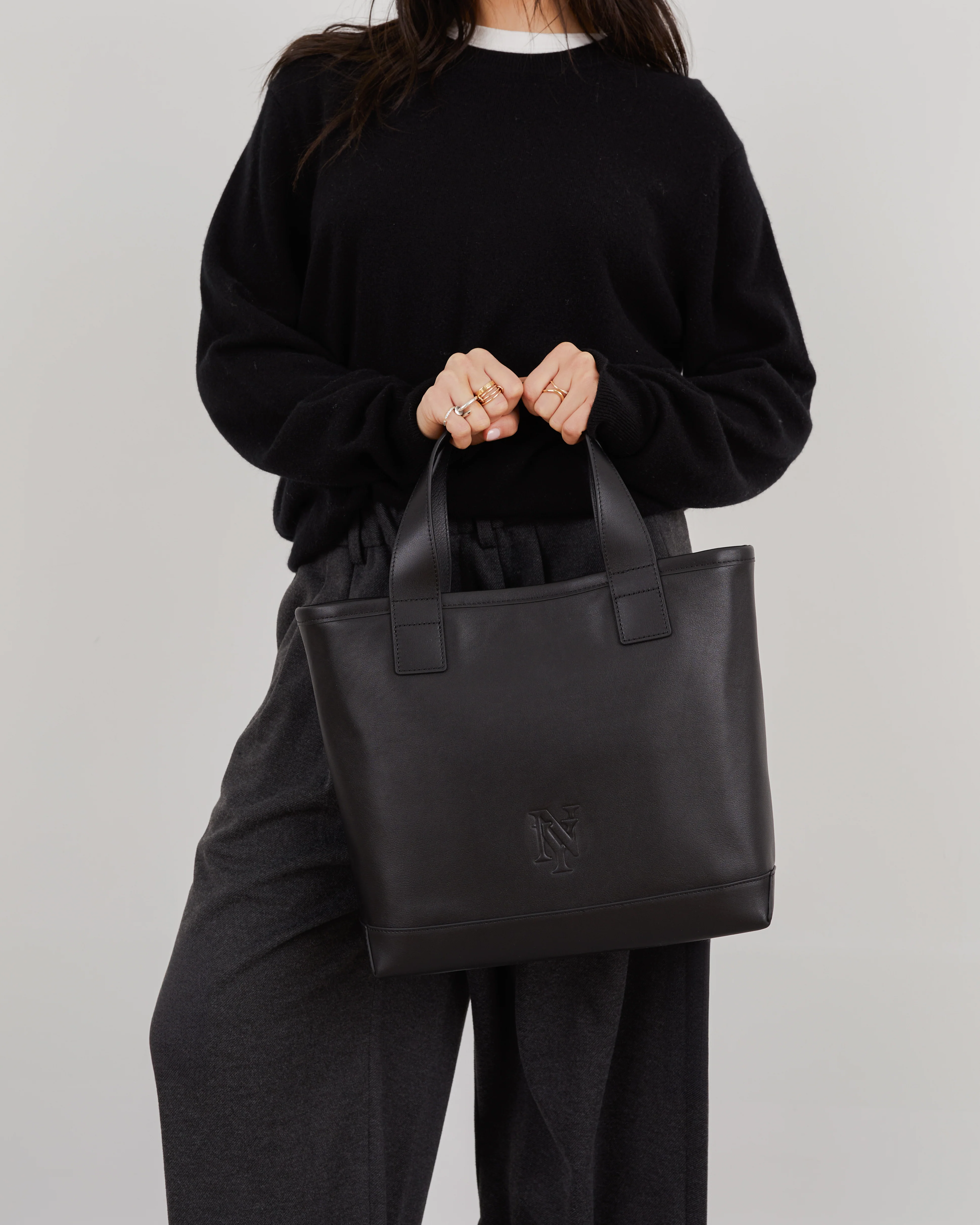 Motto Leather Mini Tote - Image 22