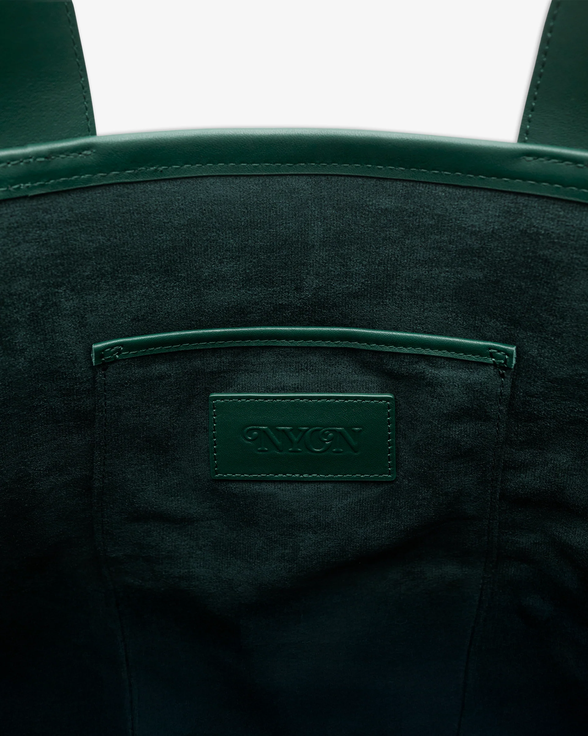 Motto Leather Mini Tote - Image 5