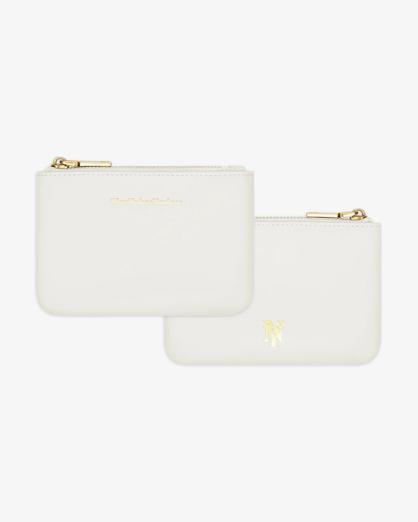Signature Small Leather Zip Pouch - Image 10