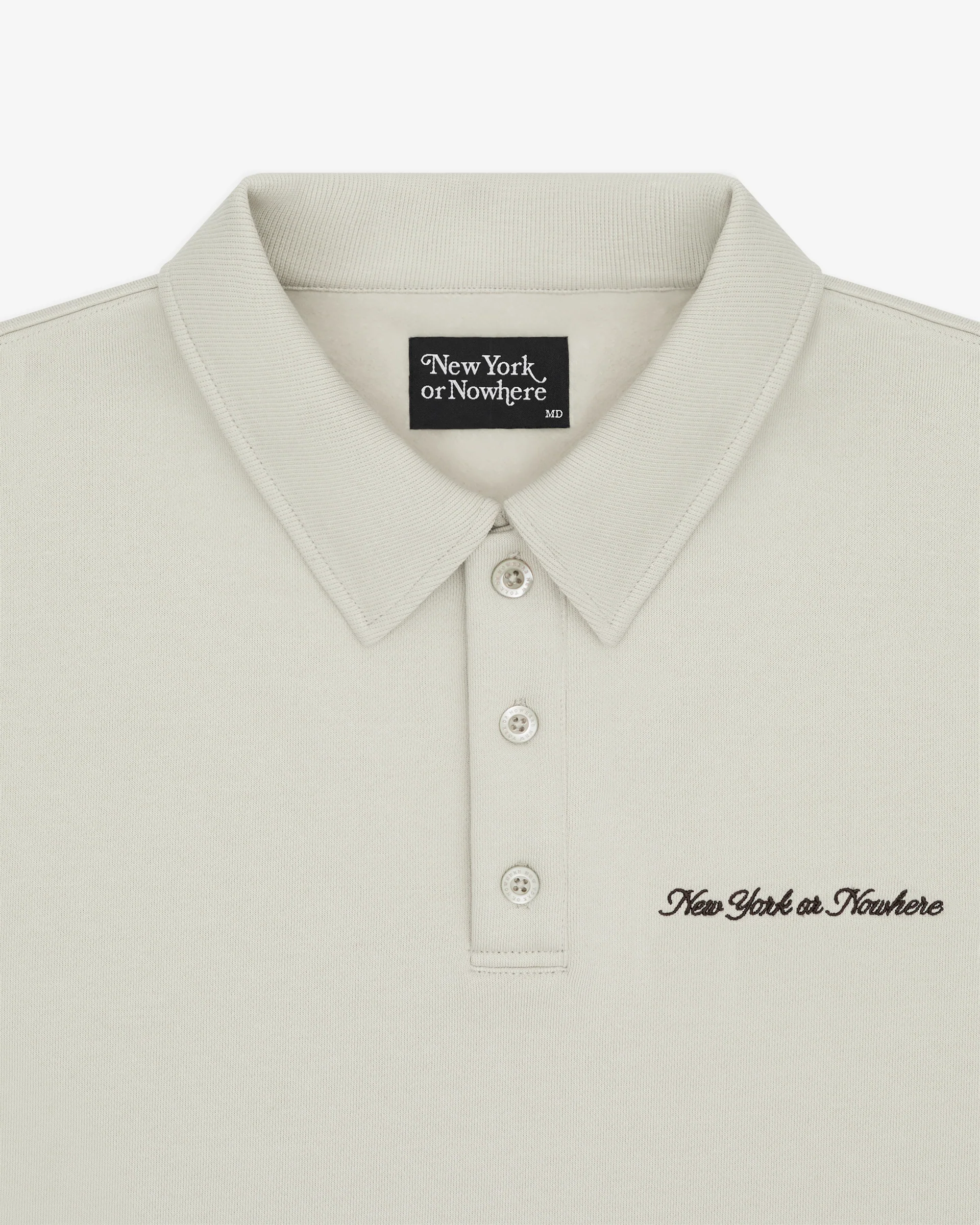 Cursive Polo Sweatshirt - Image 13