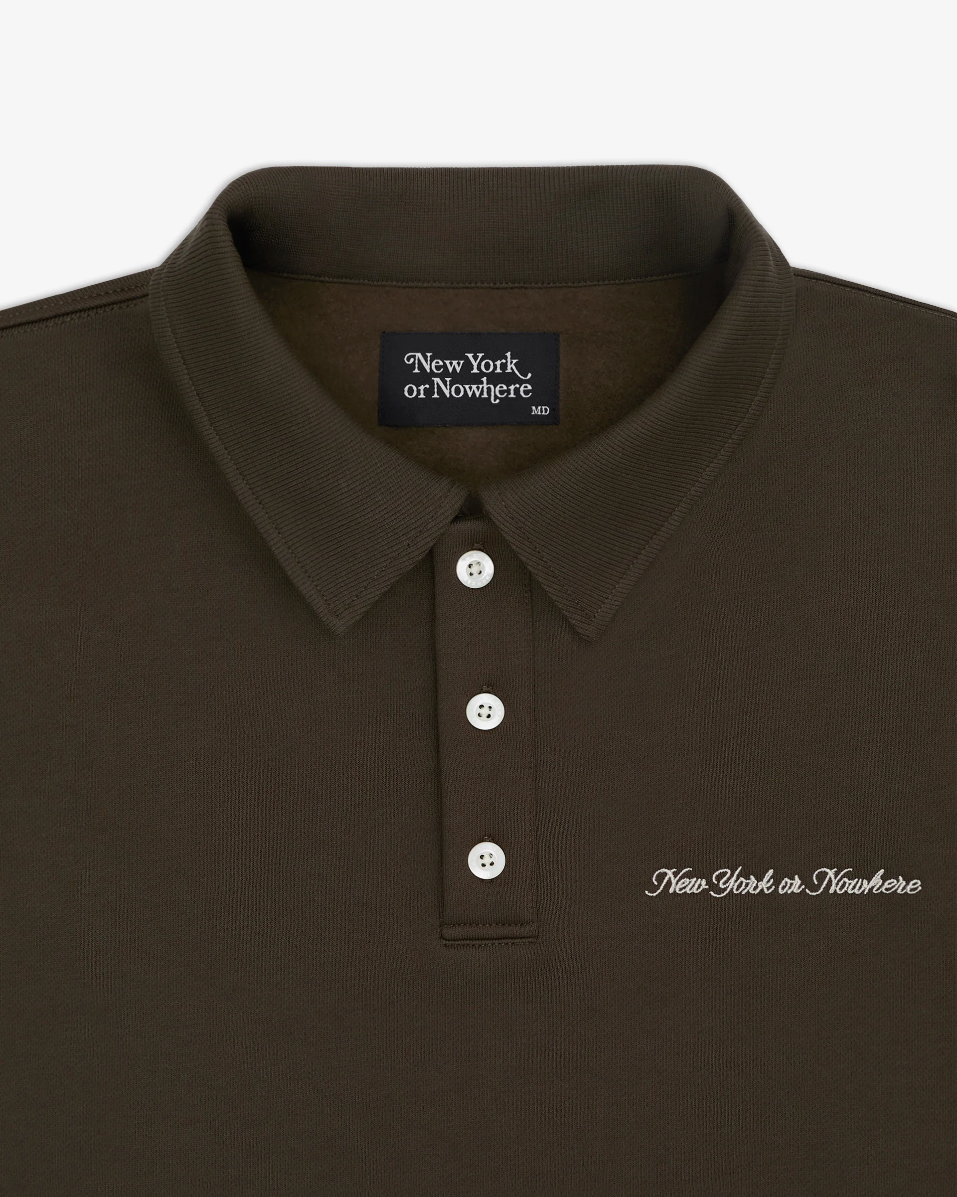 Cursive Polo Sweatshirt - Image 3