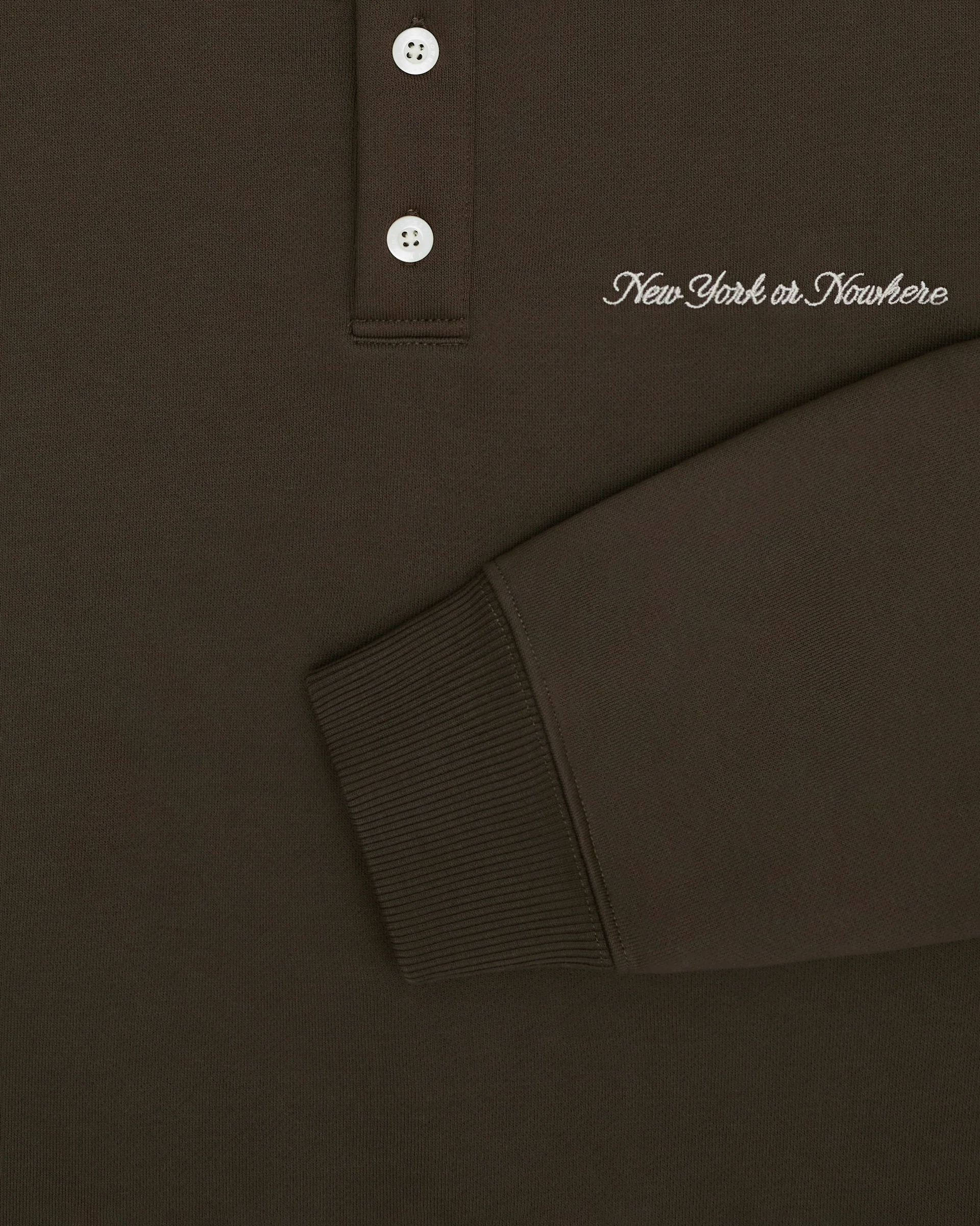 Cursive Polo Sweatshirt - Image 4