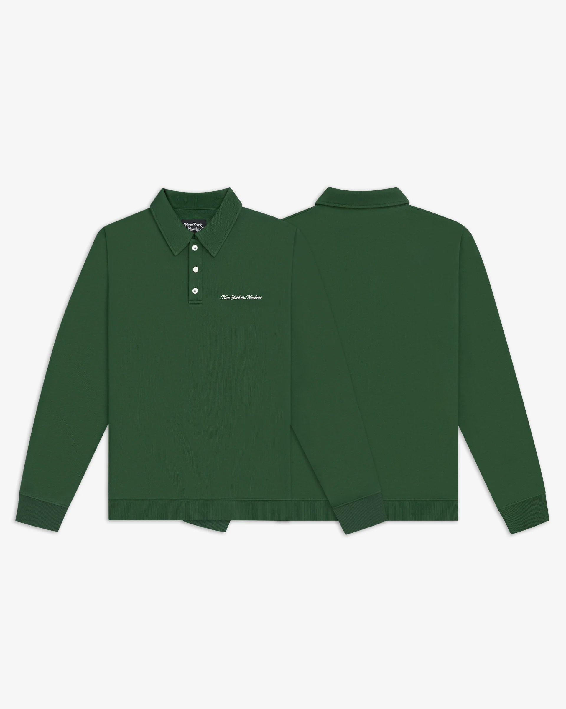 Cursive Polo Sweatshirt - Image 6