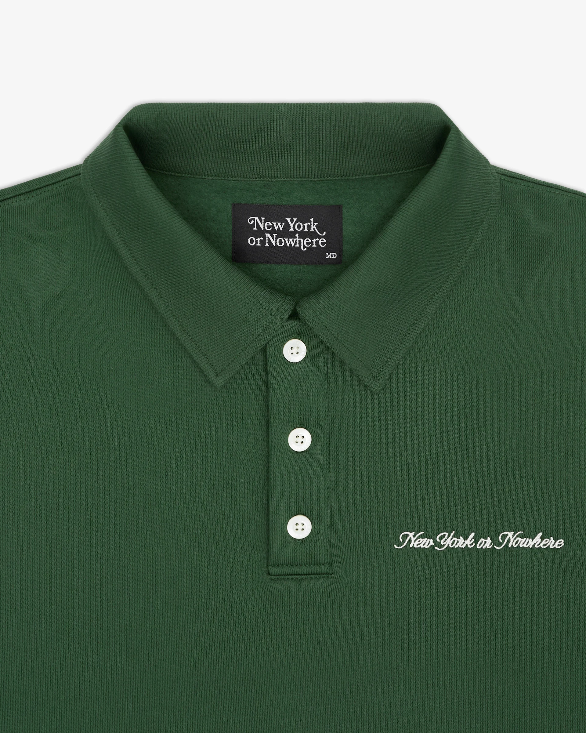 Cursive Polo Sweatshirt - Image 8