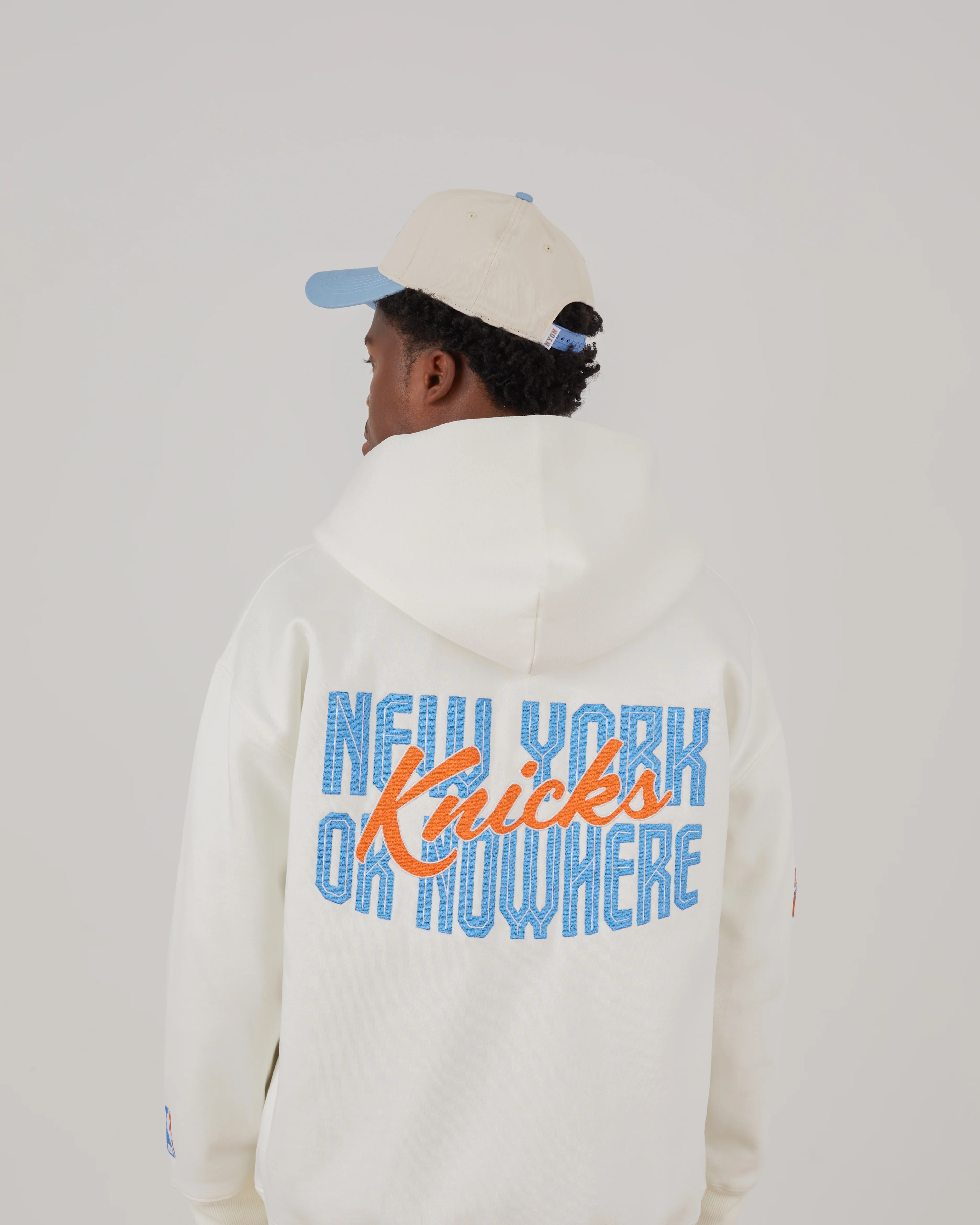 Knicks Crisscross Zip Hoodie - Image 5