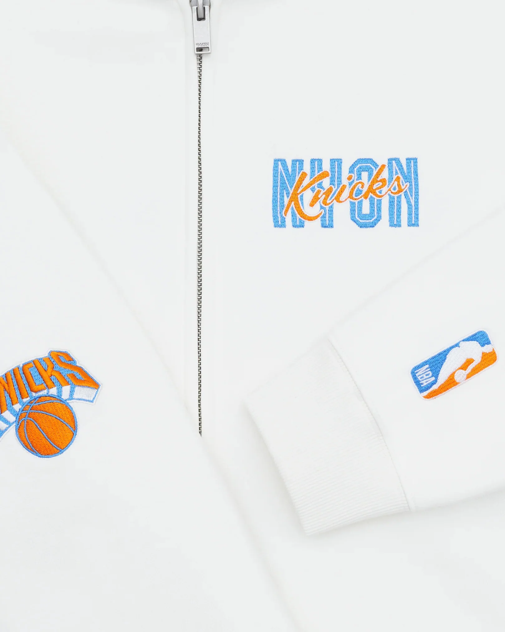 Knicks Crisscross Zip Hoodie - Image 7