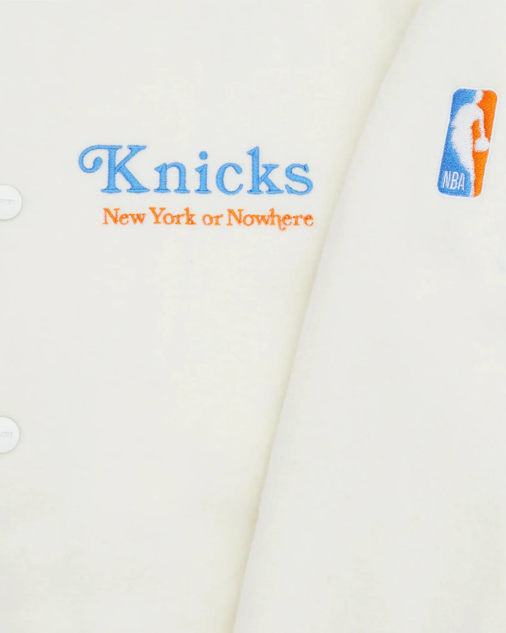 Knicks Give and Go Varsity Jacket - Image 6