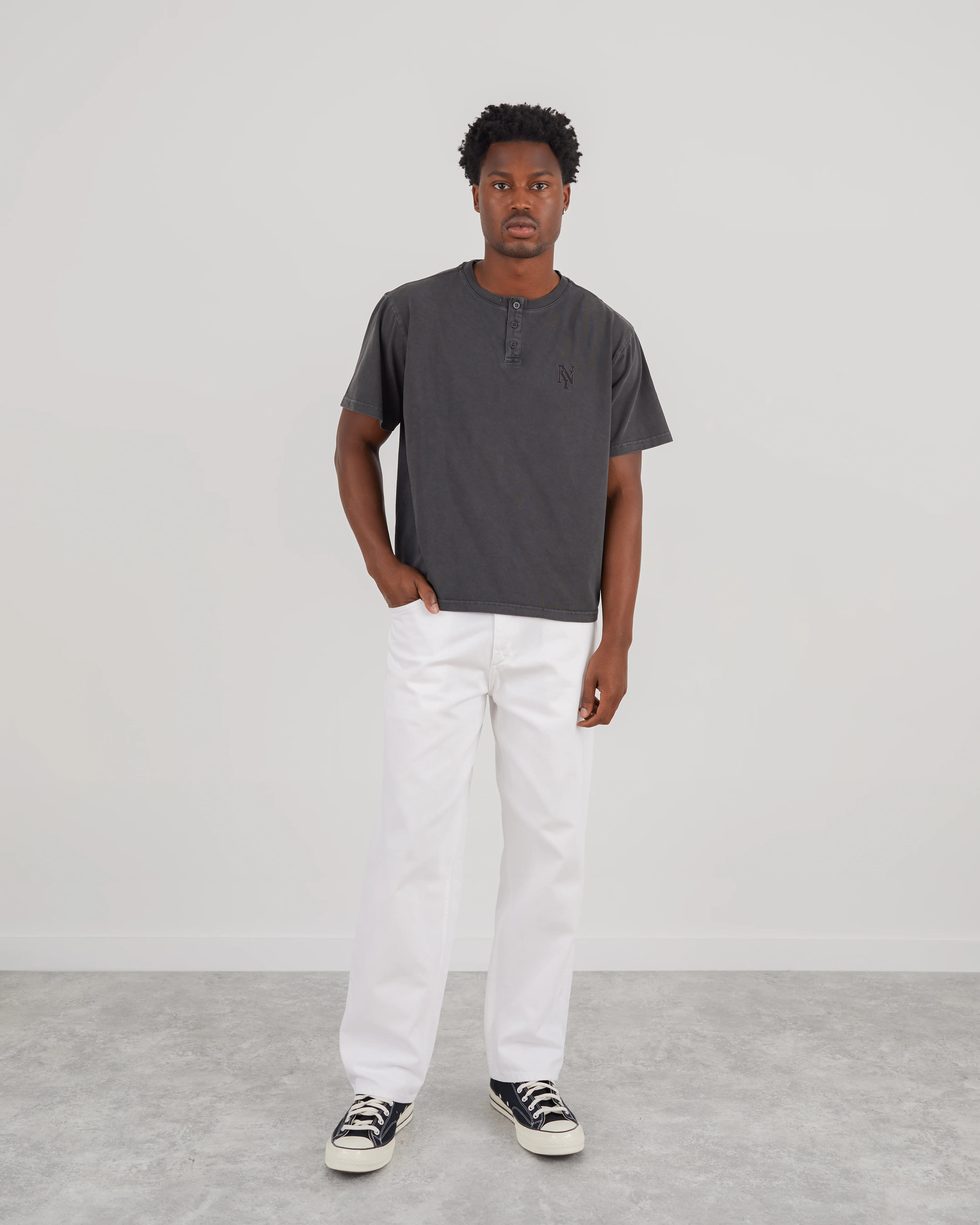 Legacy Quarter Button T-Shirt - Image 3