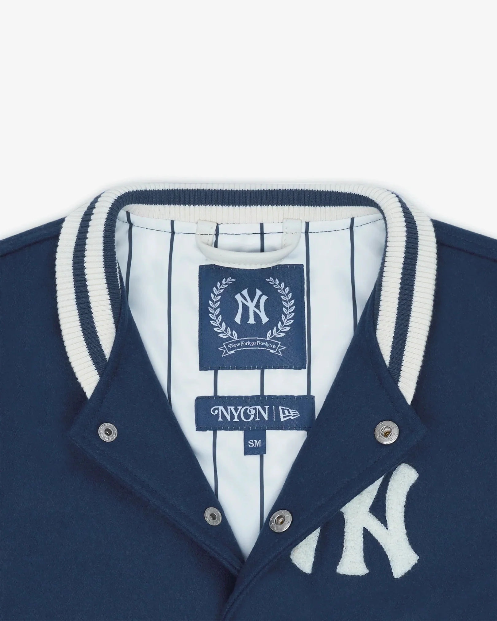 Yankees Motto Kids Varsity Jacket - Image 3