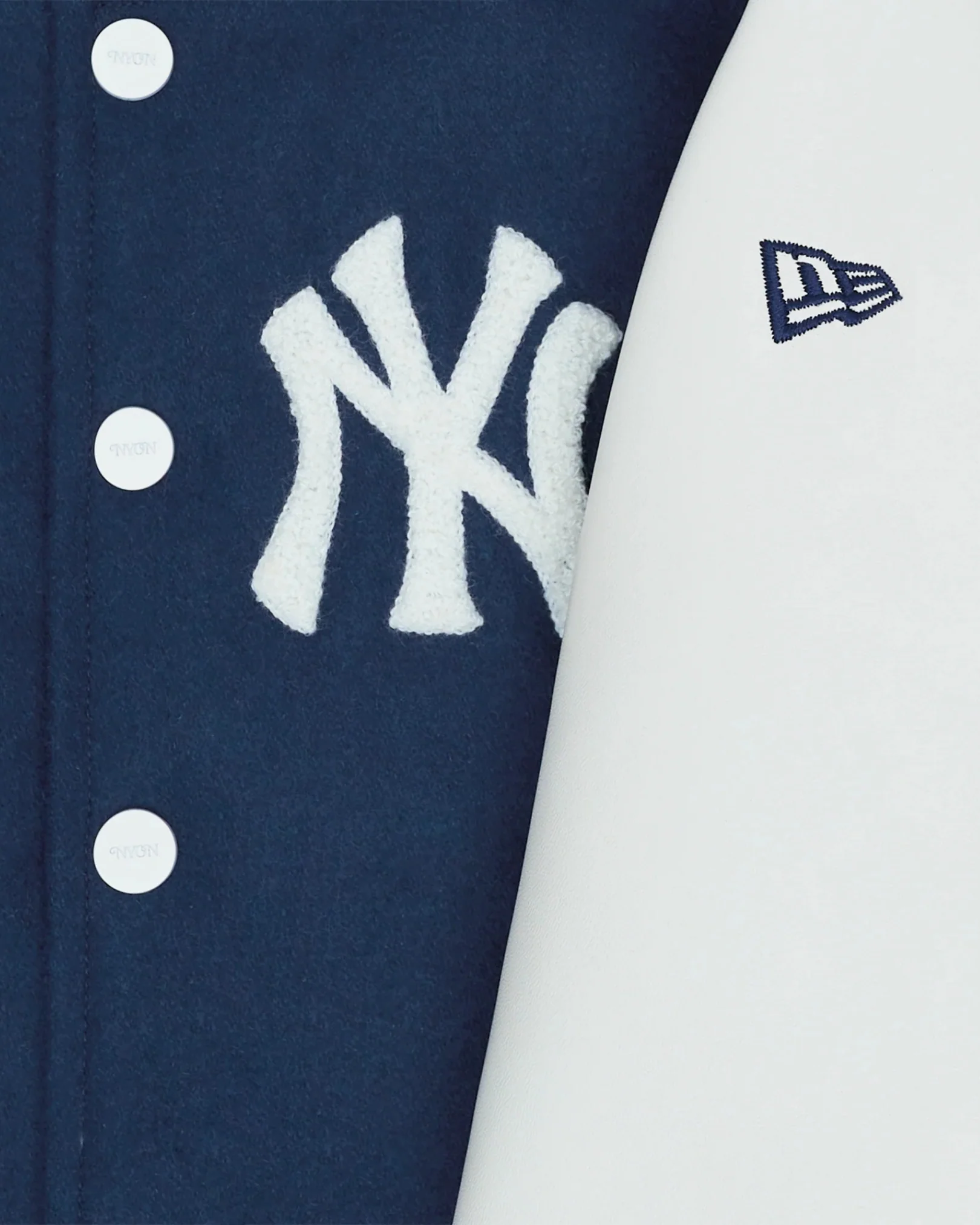 Yankees Motto Kids Varsity Jacket - Image 5