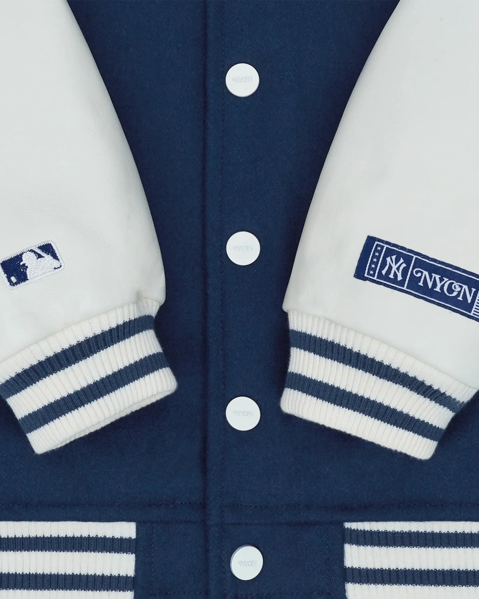 Yankees Motto Kids Varsity Jacket - Image 6