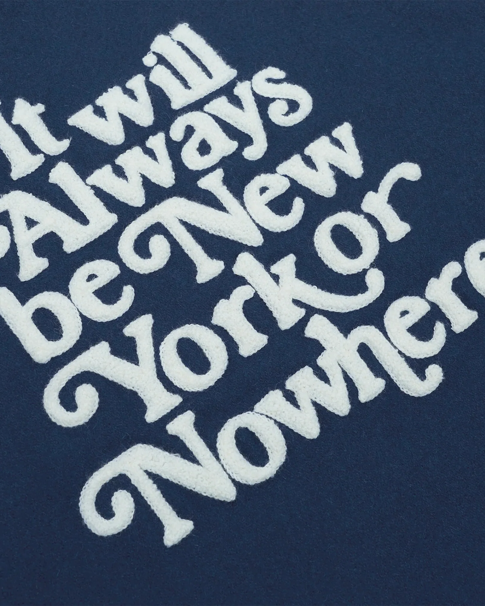 Yankees Motto Kids Varsity Jacket - Image 9